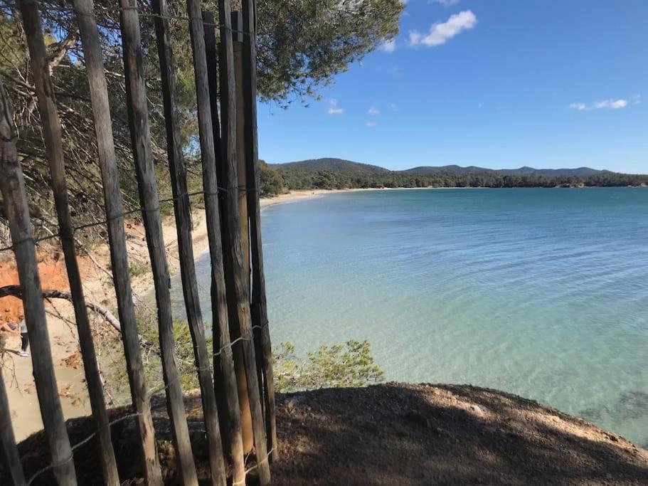 Appartement Plage Piscine Et Tennis Inclus La Londe-les-Maures Exteriör bild