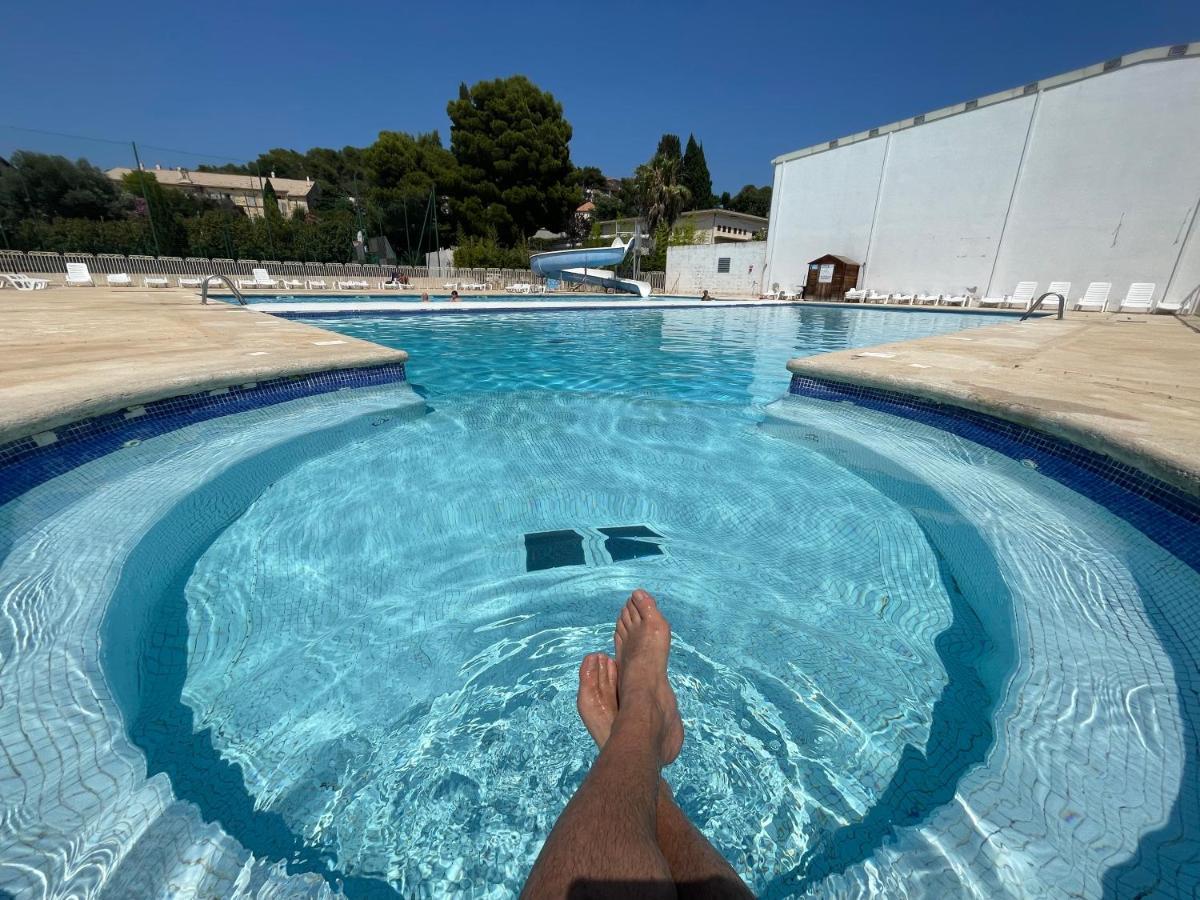 Appartement Plage Piscine Et Tennis Inclus La Londe-les-Maures Exteriör bild