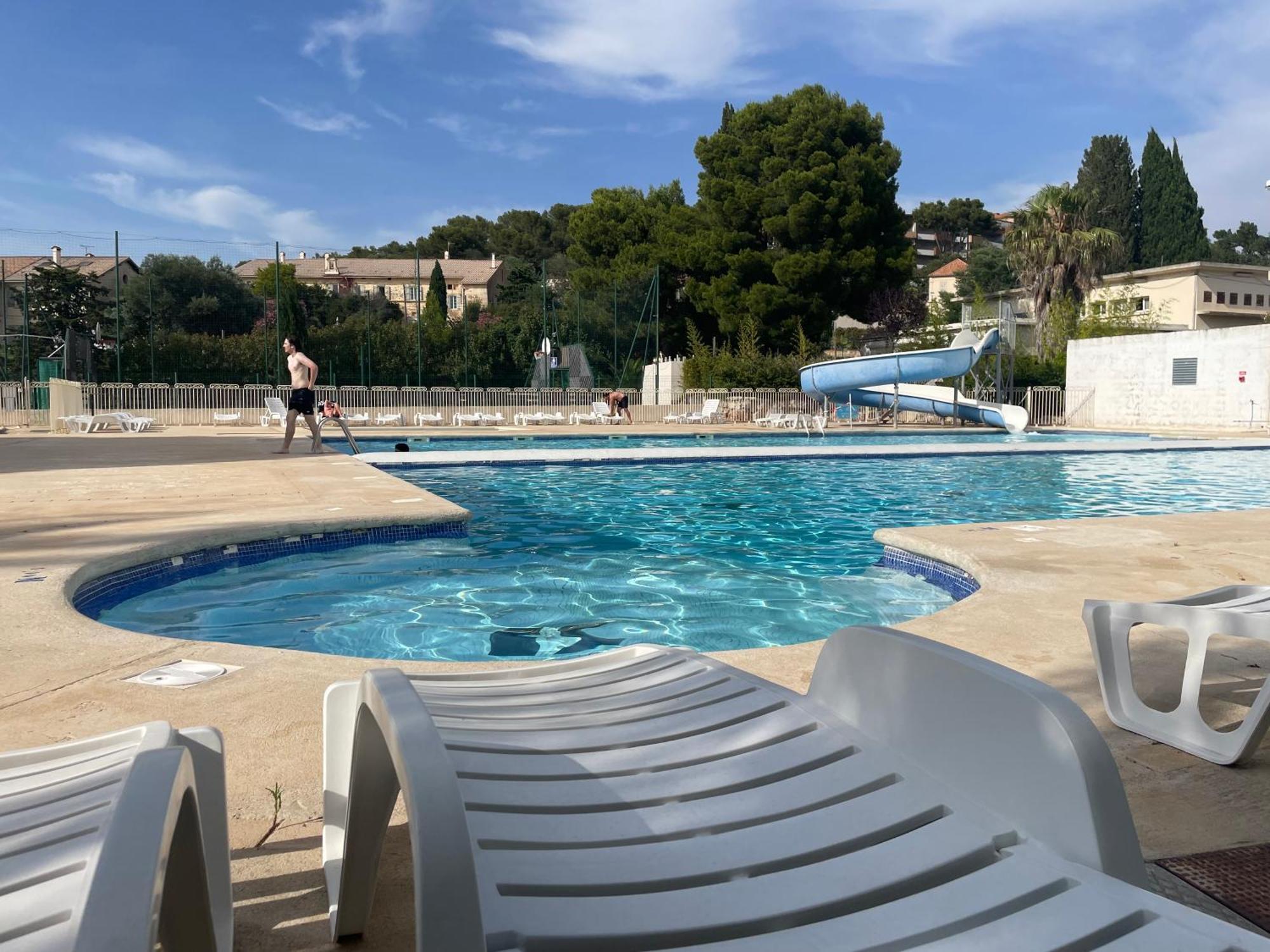 Appartement Plage Piscine Et Tennis Inclus La Londe-les-Maures Exteriör bild